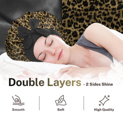 Bonnet Queen satin bonnet folded showing material quality