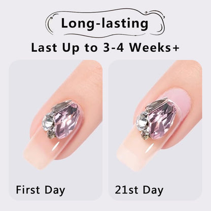 Professional nail art kit containing Shenrongtong rhinestone glue