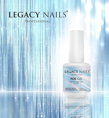 Legacy Nails Professional Foil Transfer Gel packaging details