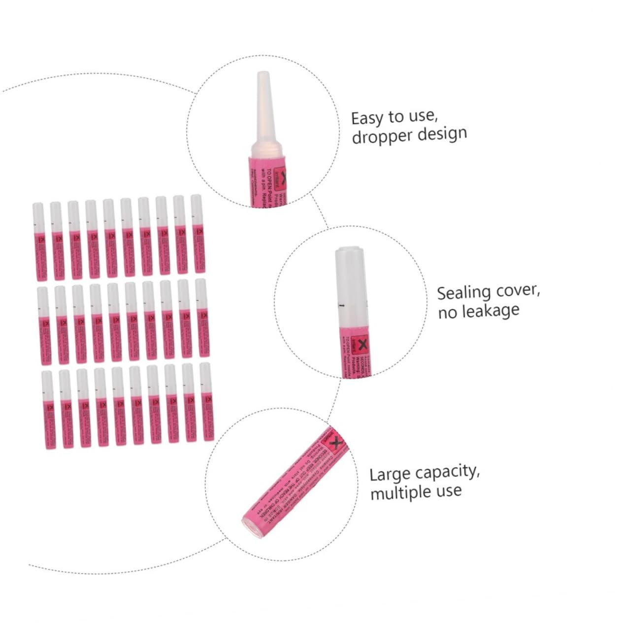 Ipetboom professional nail glue bulk pack for artificial nails
