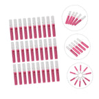 Side profile of Ipetboom pink-bodied nail art glue bottle