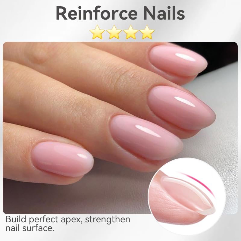 Swatch demonstration of Born Pretty 5-in-1 gel with chrome powder