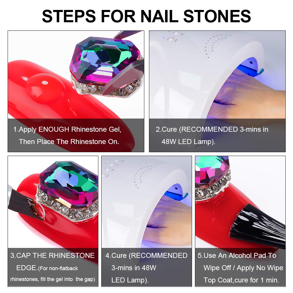 Nail art kit tools including pickup pencil and tweezers