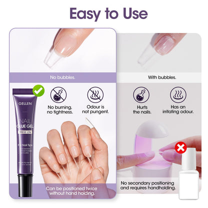 20 gram Gellen nail glue tube packaging details