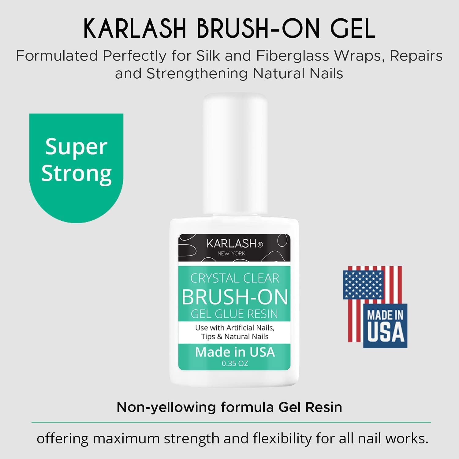 Karlash gel resin nail glue for acrylic nail art