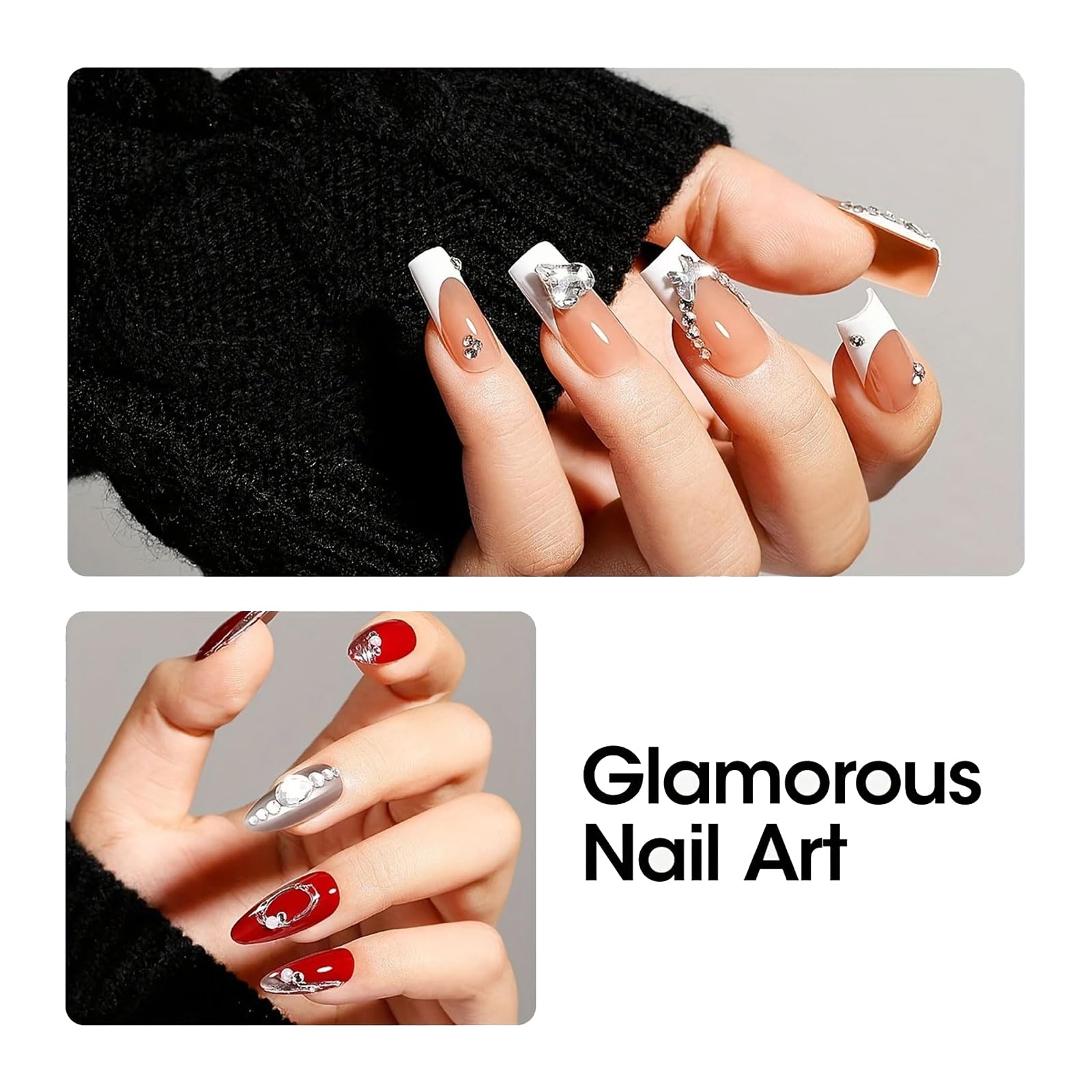 Professional nail sculpting gel for DIY salon manicure