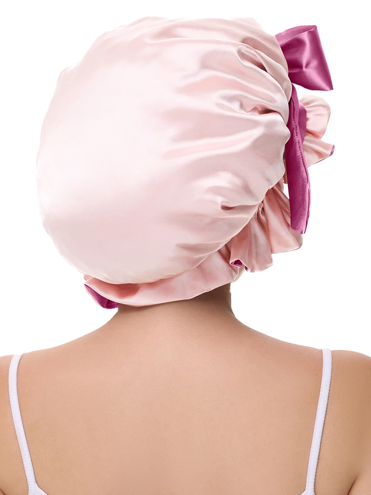 Vettres nighttime bonnet for women with natural hair texture