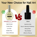 Jodsone nail glue gel applicator brush detail