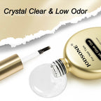 Jodsone gel adhesive applied for false nail tips extension