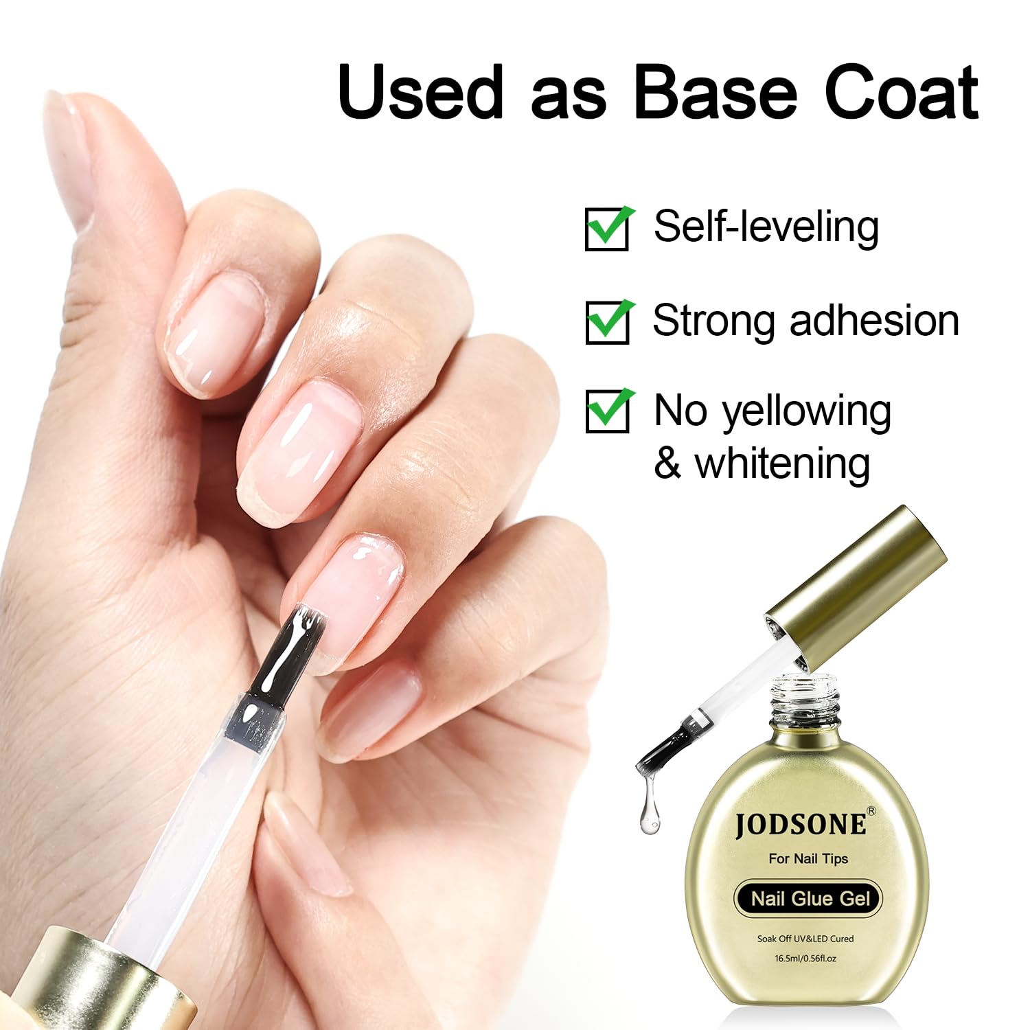 Jodsone nail glue gel used for rhinestone adhesion