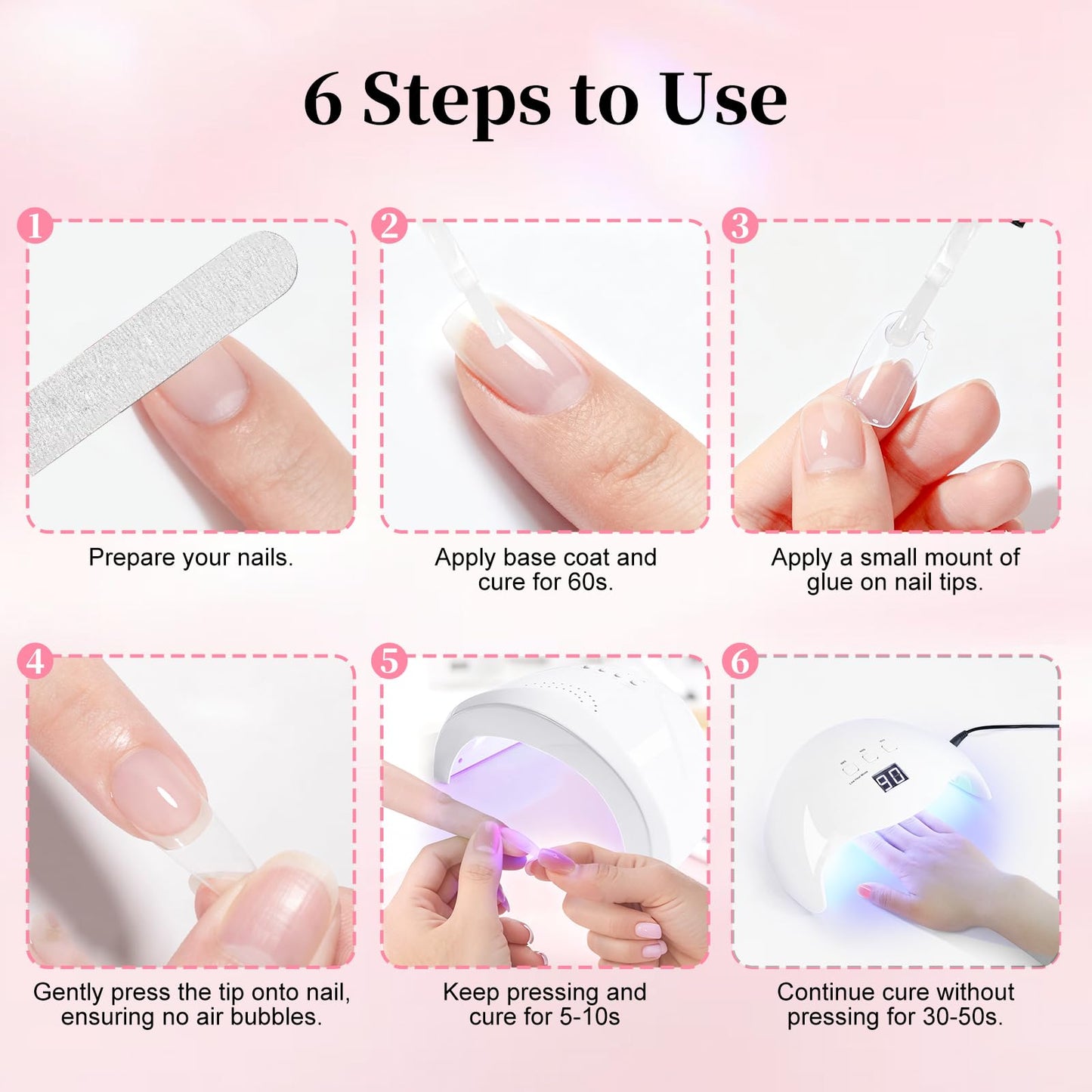 Nailwind gel nail glue 15ml packaging details