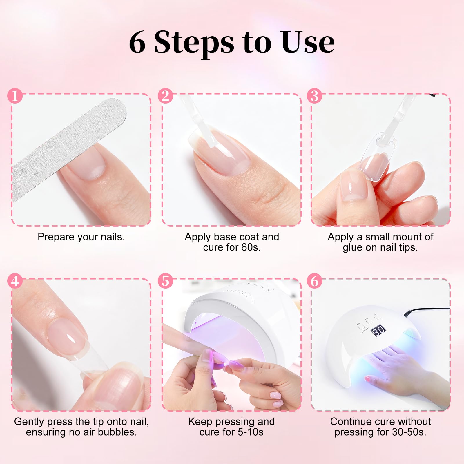 Nailwind gel nail glue 15ml packaging details