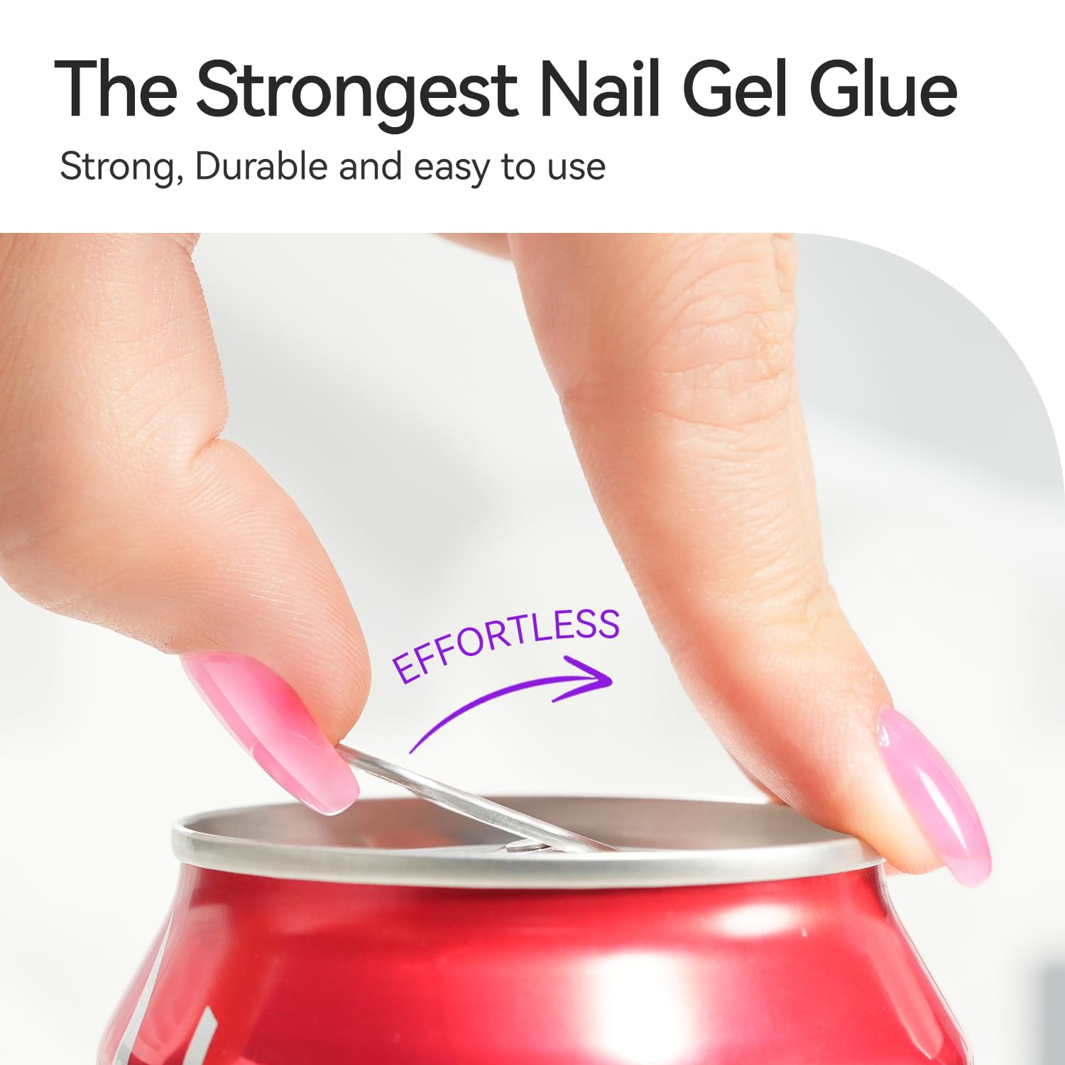 Brush applicator of Gelike Ec 6 in 1 nail adhesive