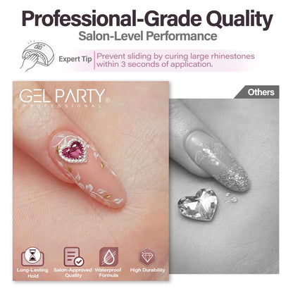 Gelparty UV nail glue bottle for salon use