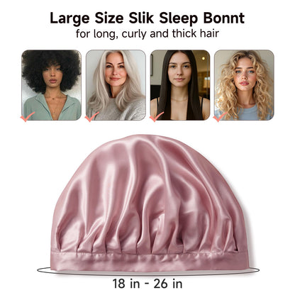 USA imported authentic luxury mulberry silk sleep wrap packaging details