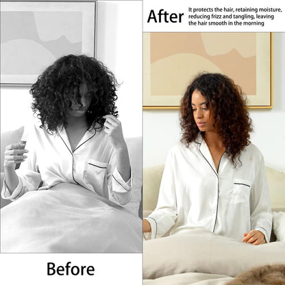 Authentic USA imported Edoneery hair wrap for curly hair routine
