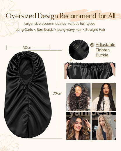 Interior view highlighting the smooth double-sided Butter-Satin fabric lining.