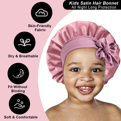 FIRSTPELLA toddler hair bonnet for curly hair protection