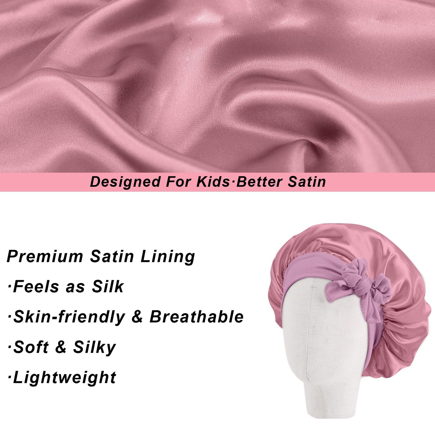 FIRSTPELLA kids hair protection bonnet packaging display