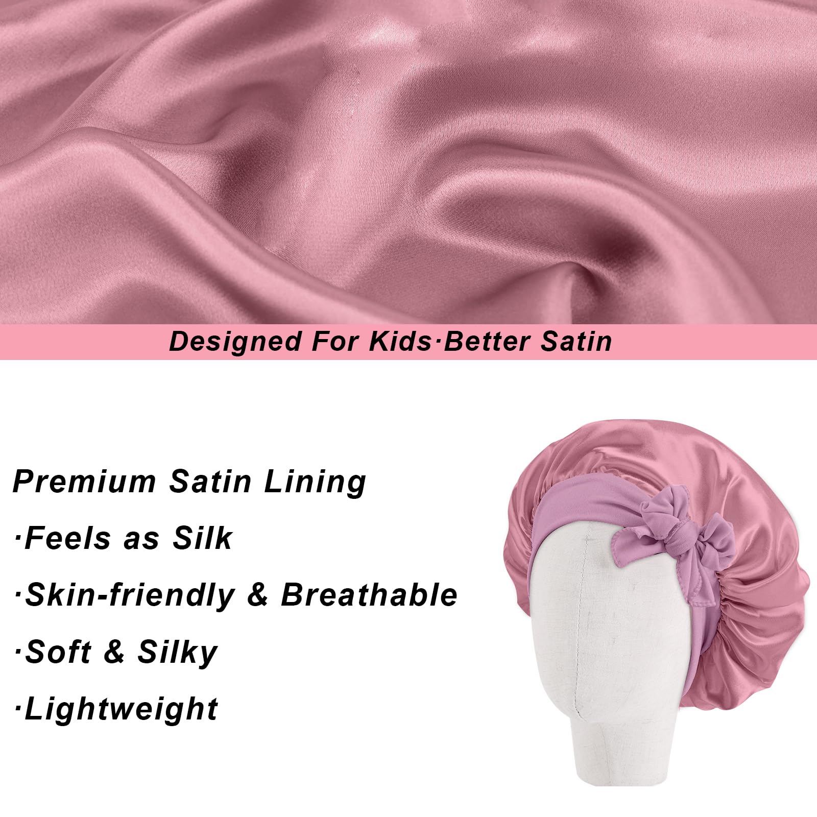 FIRSTPELLA kids hair protection bonnet packaging display