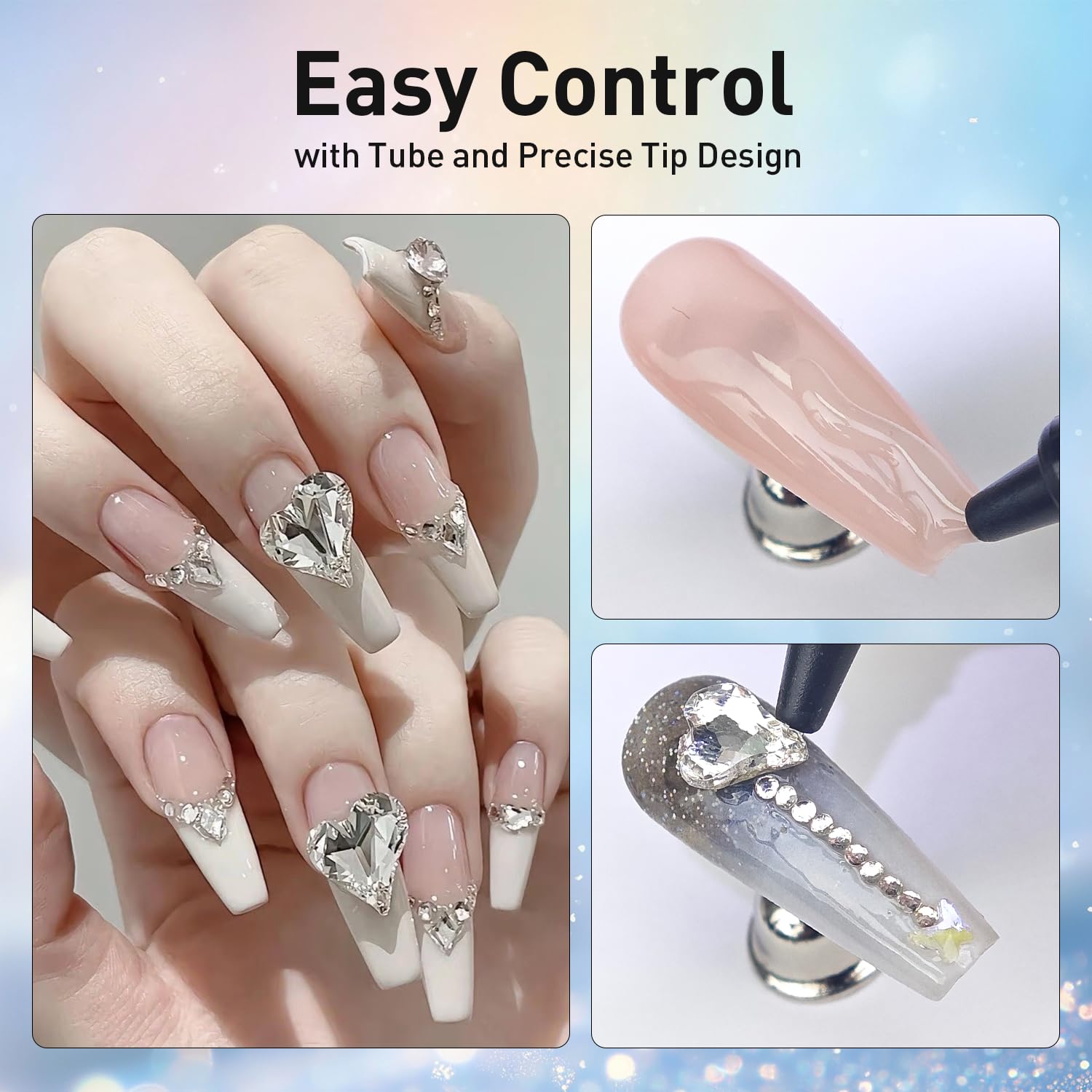 Finger Secret professional nail art rhinestone glue