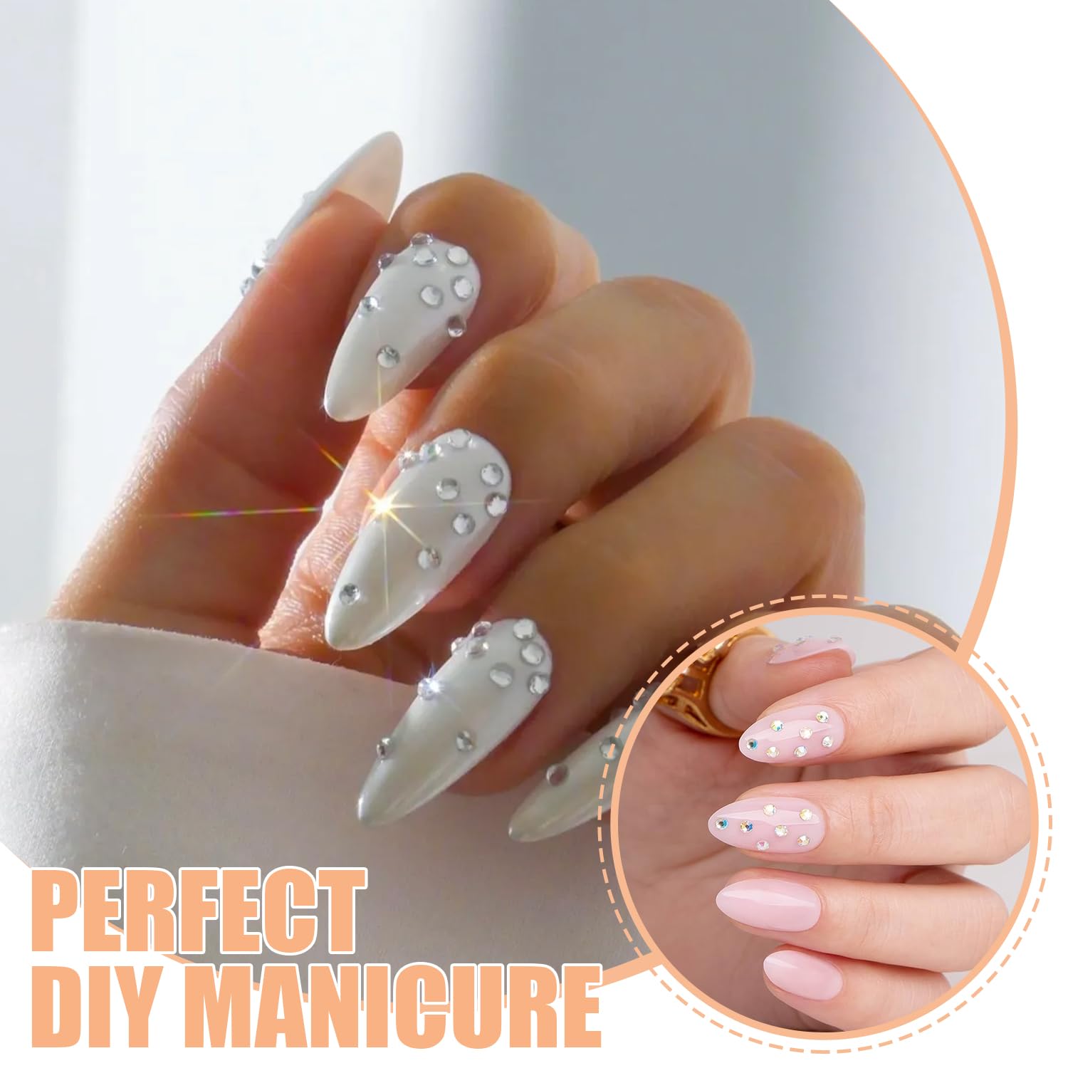 Professional manicure tools featuring Makartt nail glue gel