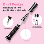 MelodySusie 3D gel adhesive precision brush tip close up