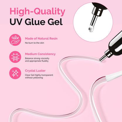MelodySusie rhinestone glue set for DIY manicures