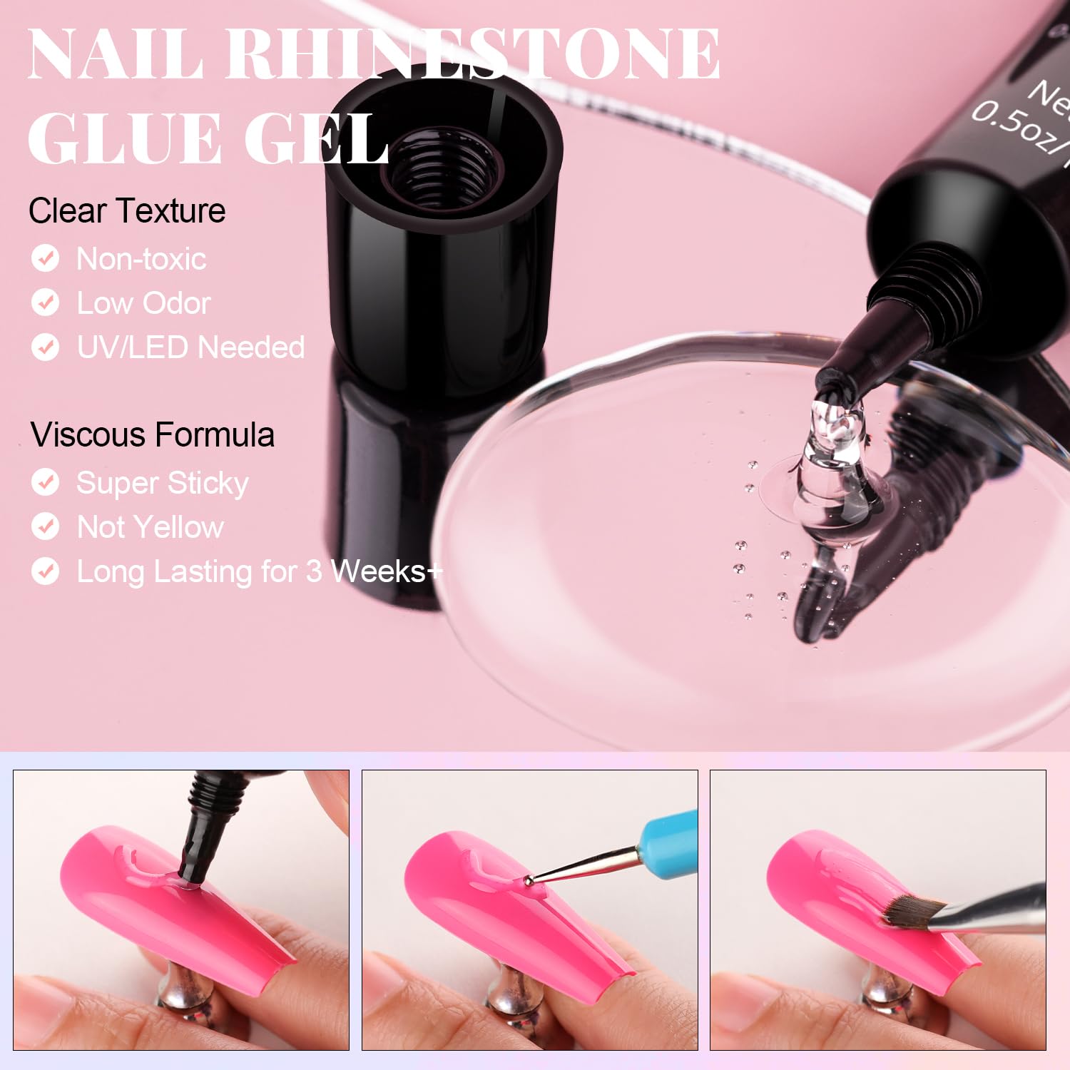Belleboost professional nail art dotting and pickup tools