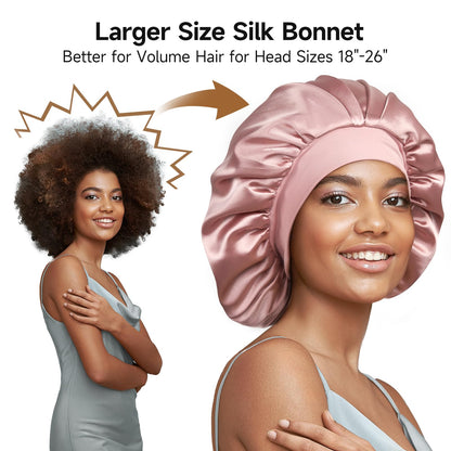 Umisleep non-slip night sleep cap worn for overnight frizz control