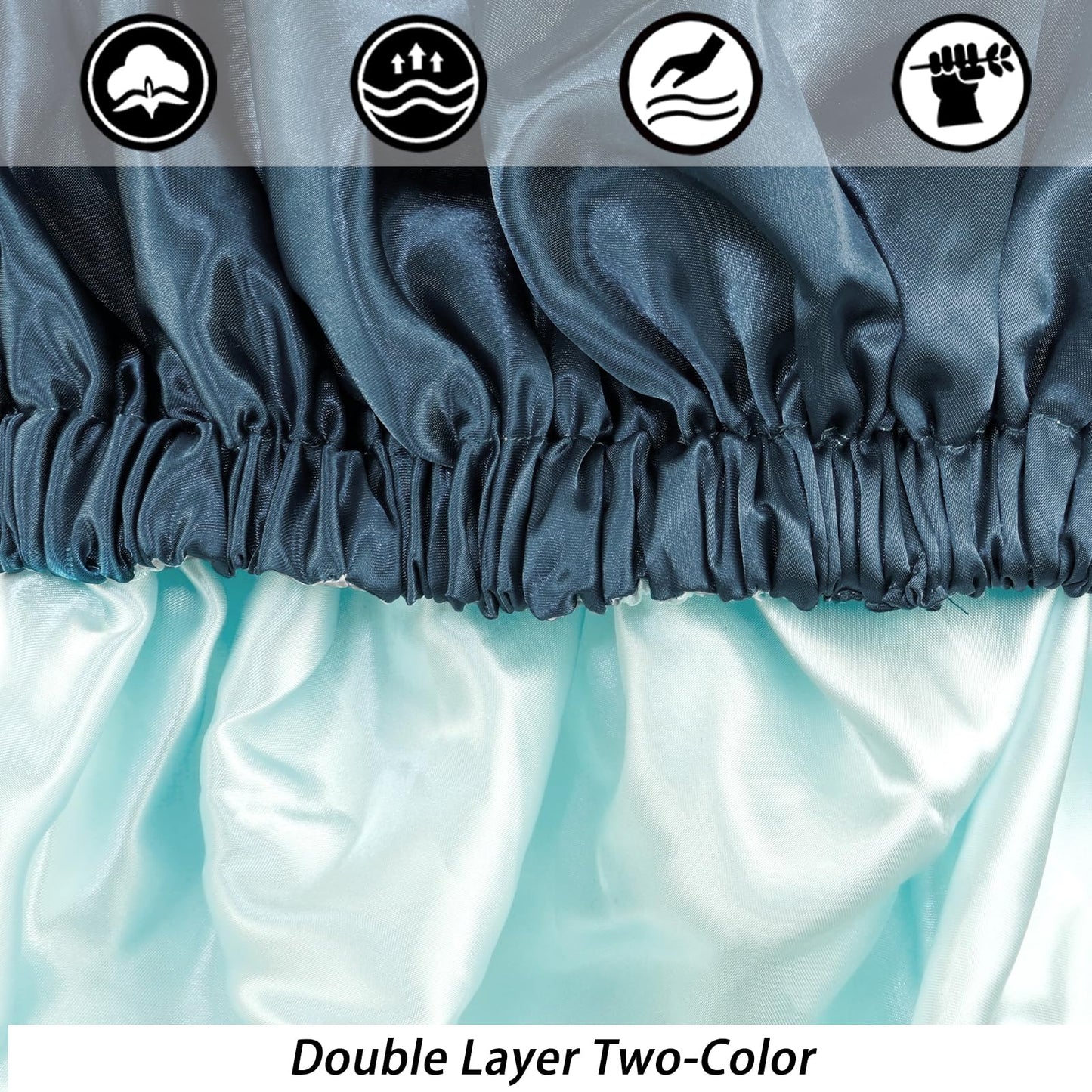 Packaging and full view of imported edoneery silk sleep cap