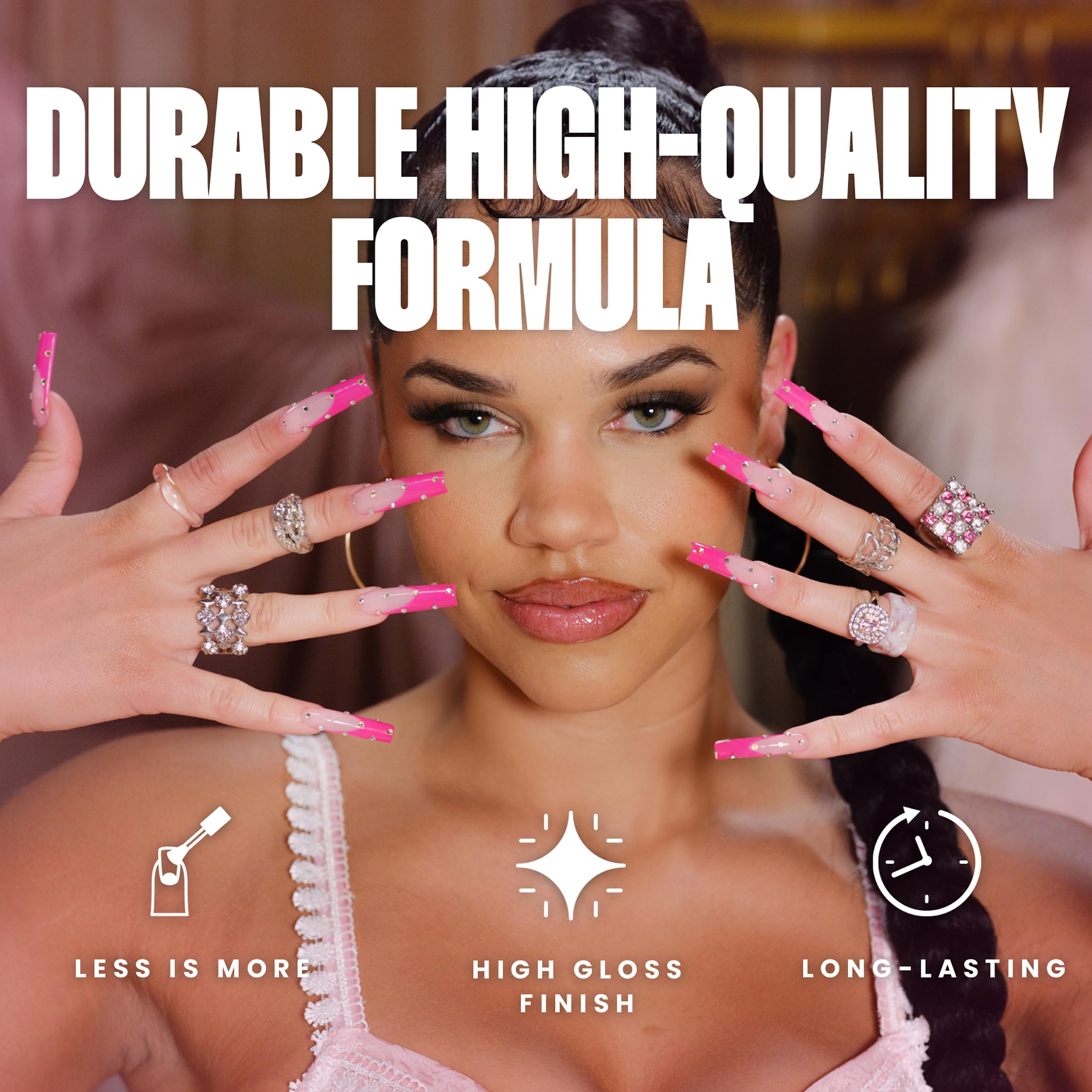 V Beauty Pure Diamond Gel texture and consistency demonstration