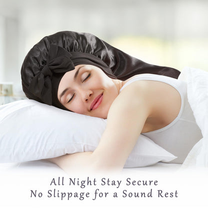 Authentic ROYBENS protective hair accessory packaging showing the imported high quality beauty sleep cap product.
