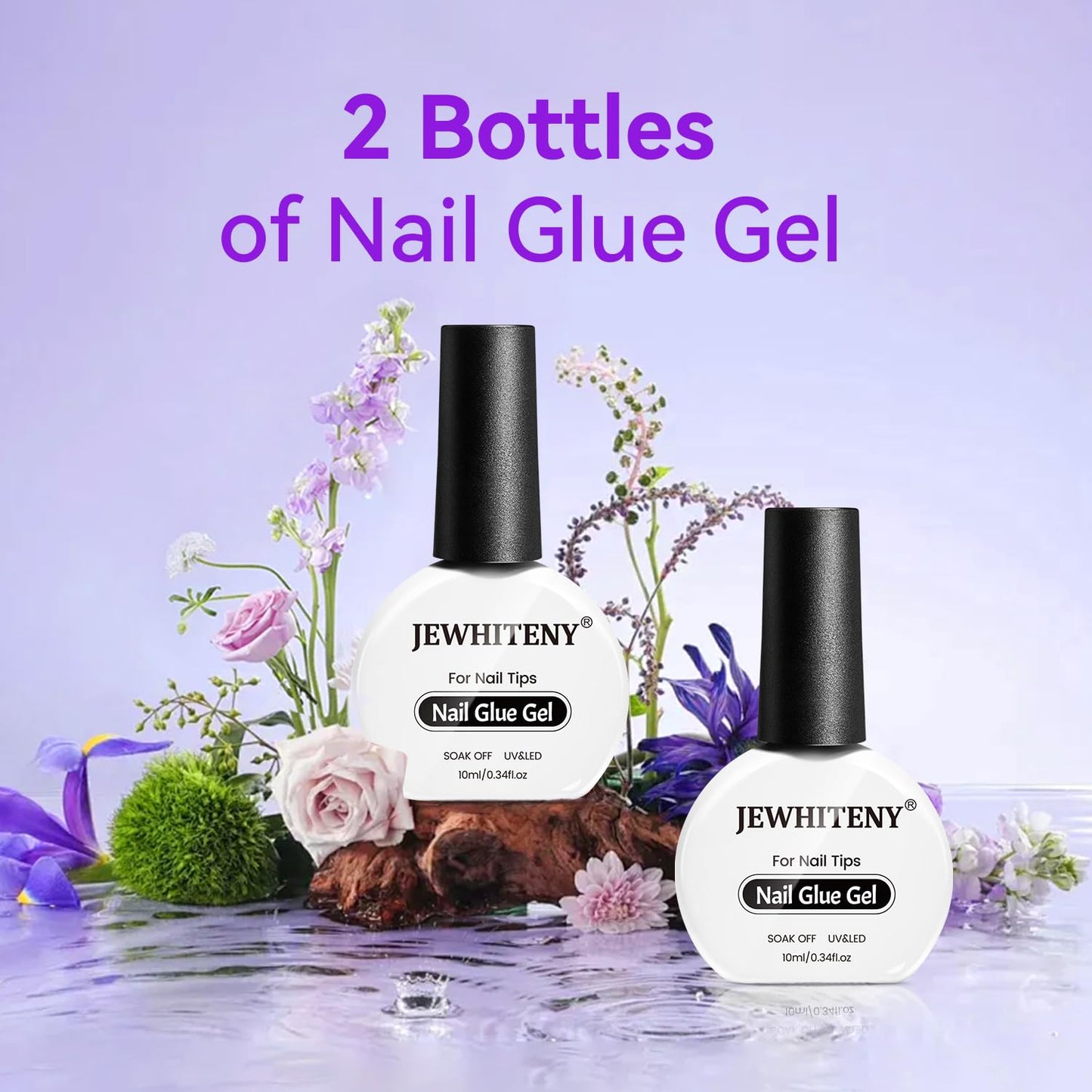 Instructions for using Jewhiteny UV nail glue gel