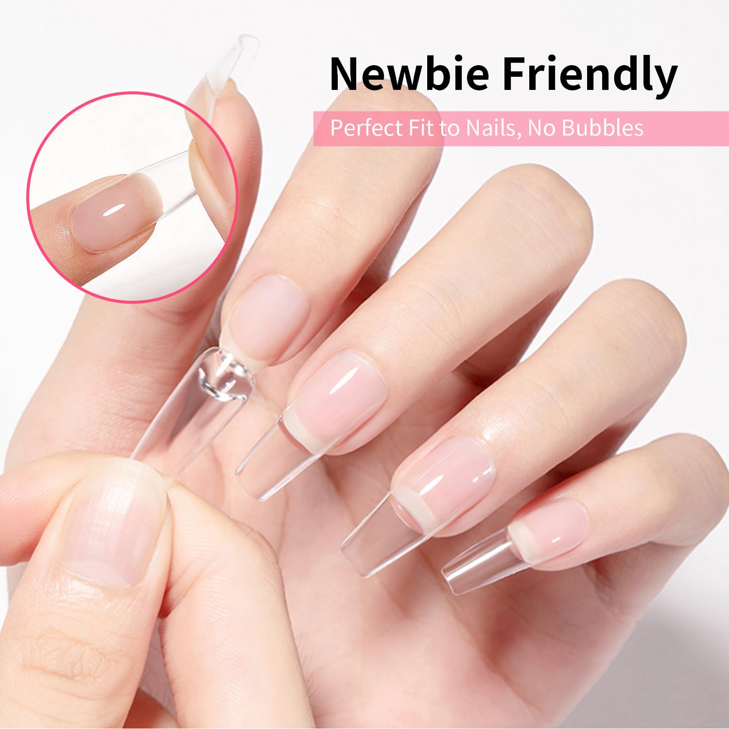 Detailed view of Jodsone adhesive tube packaging for nail art