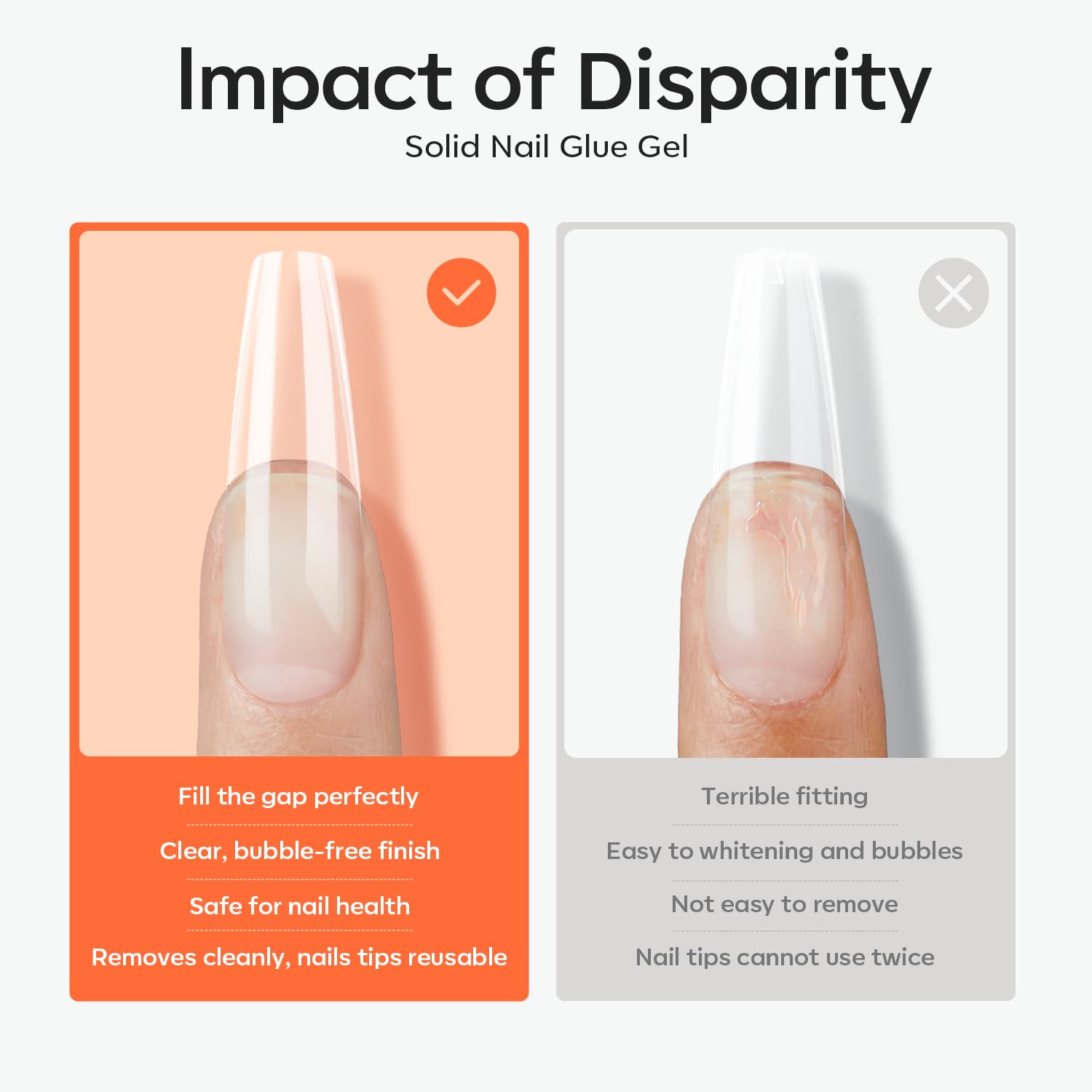 Modelones nail glue being used for rhinestones and nail art