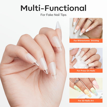 Side profile of Modelones 30g nail glue jar