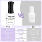 Creaglam professional nail foil glue gel bottle label