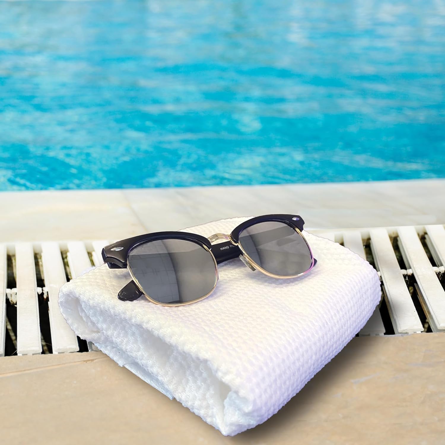 Travel and camping ready disposable bath towels package contents view