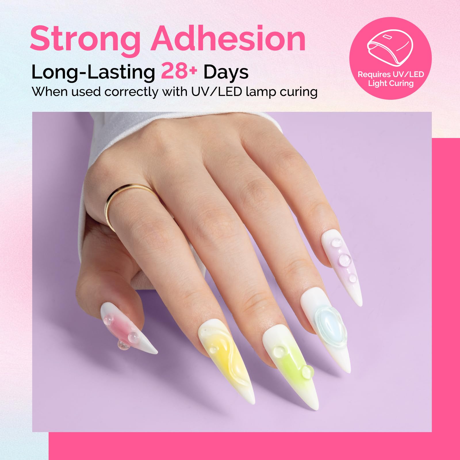 MelodySusie nail glue gel texture and consistency