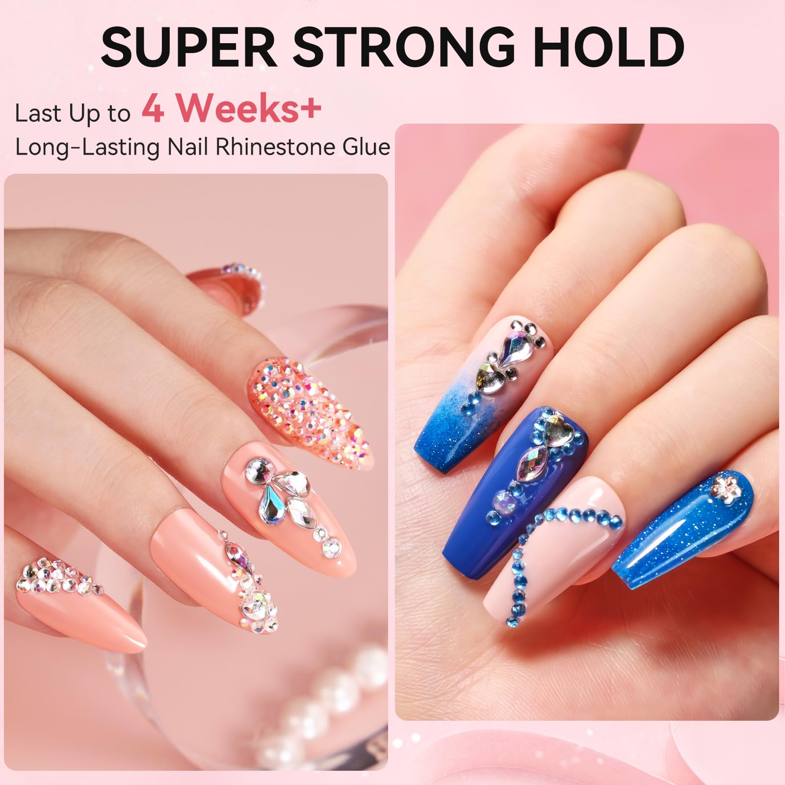 Close up of Makartt dual head rhinestone glue applicator