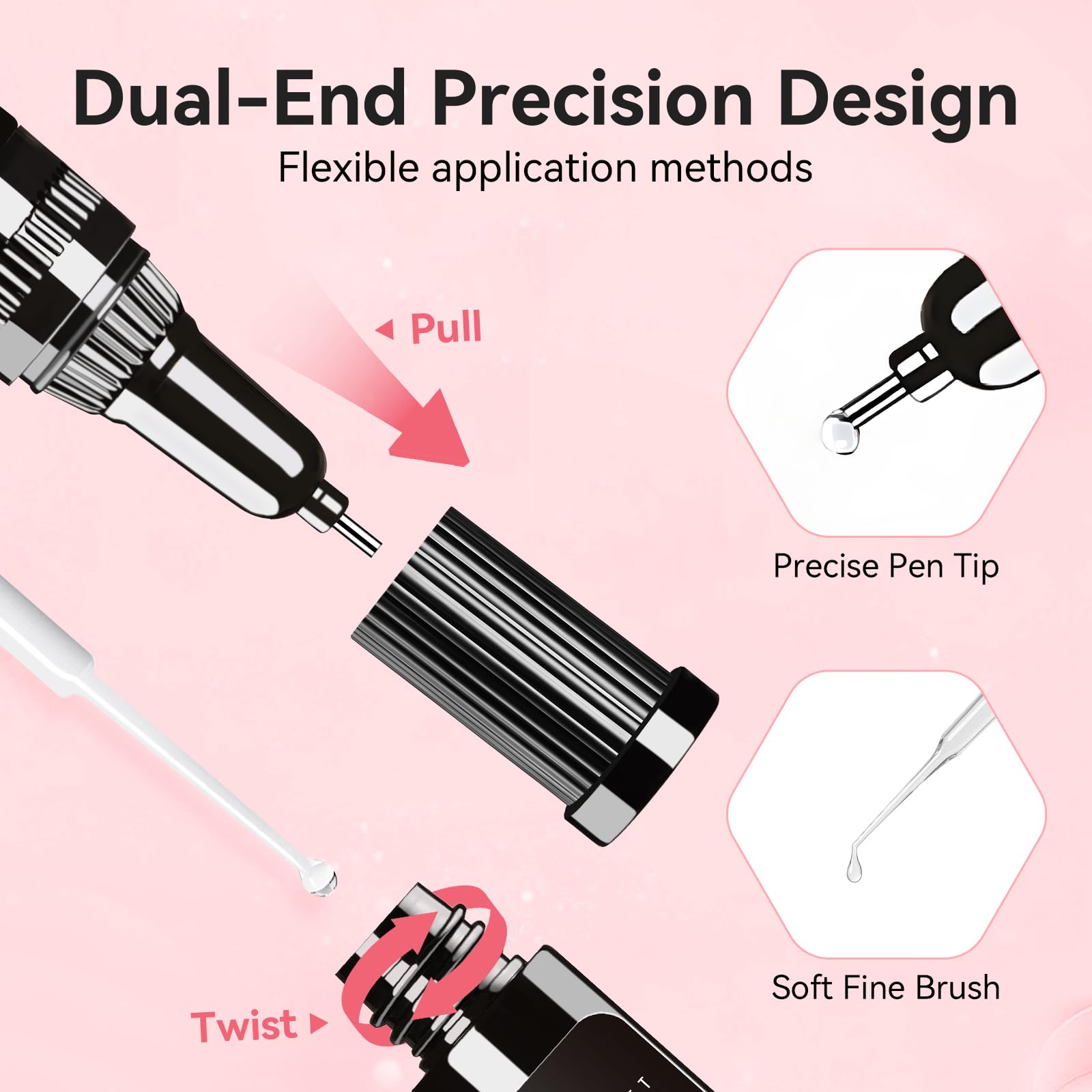 Makartt professional rhinestone glue gel set packaging