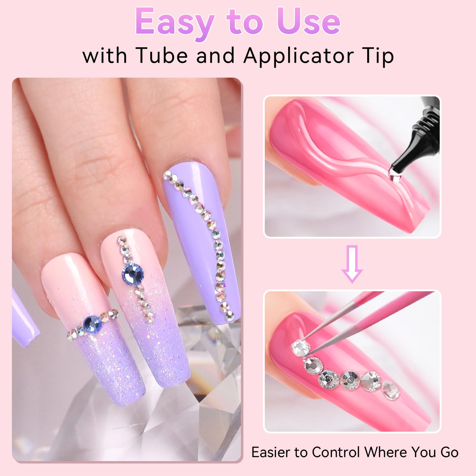 Makartt 30ml UV nail gem adhesive in packaging