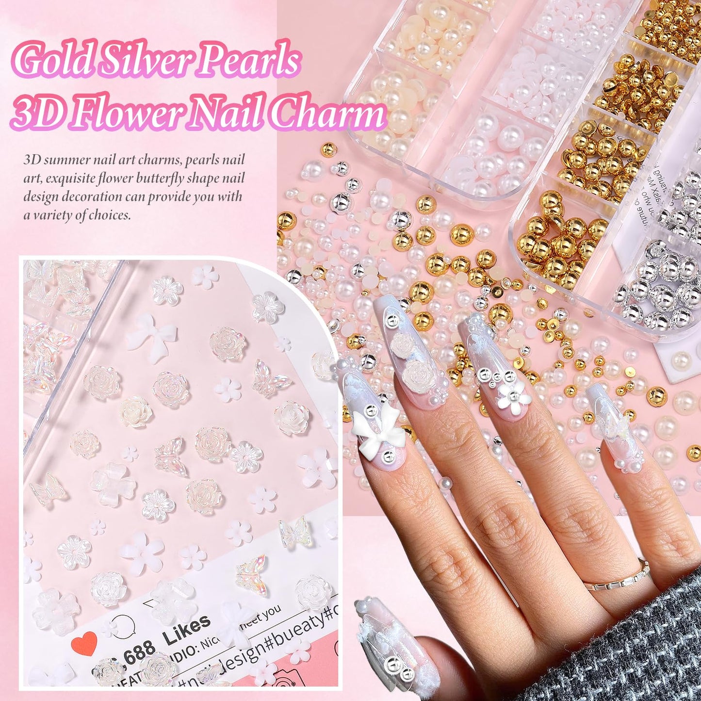 Nail art application tools including tweezers and pickup pencil