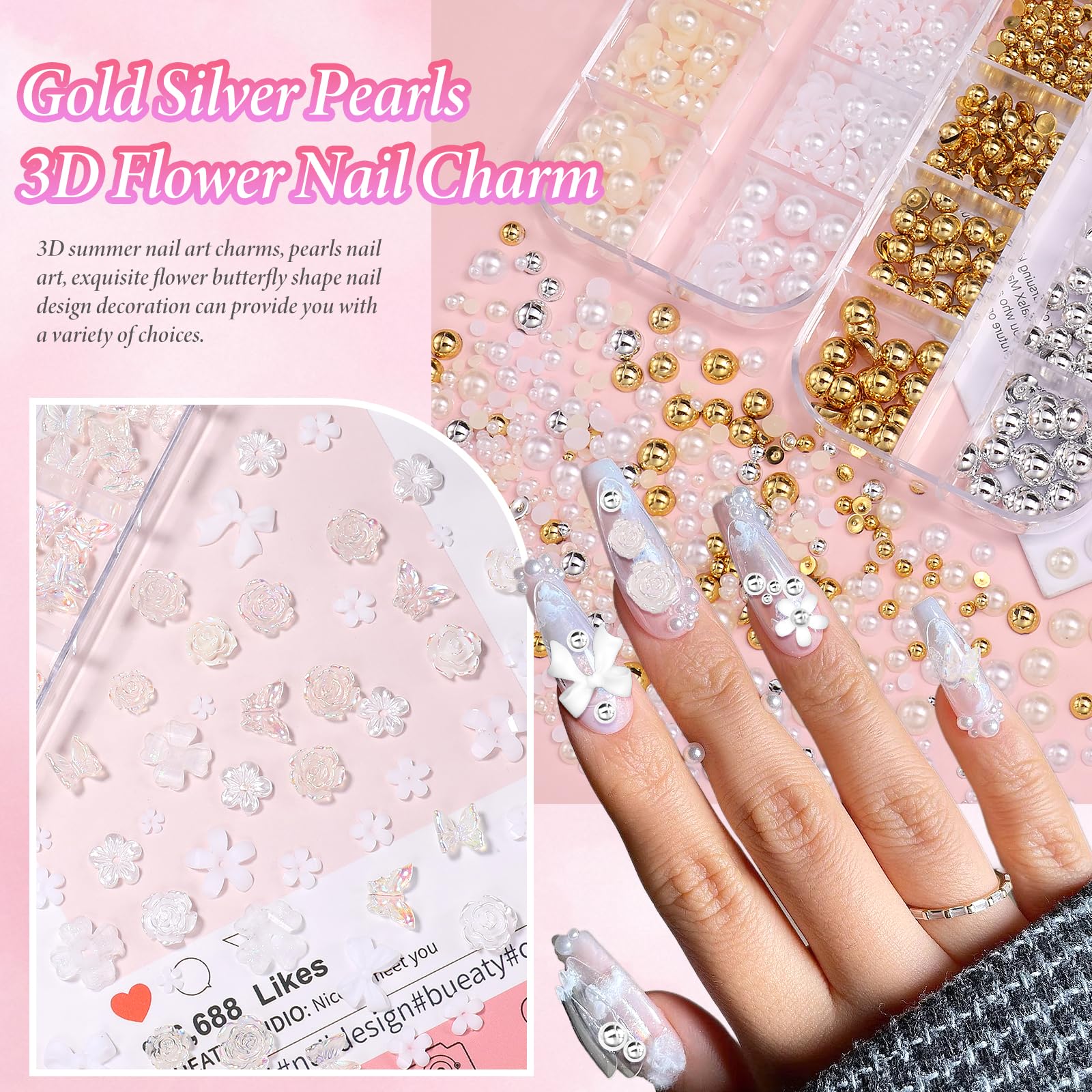 Nail art application tools including tweezers and pickup pencil