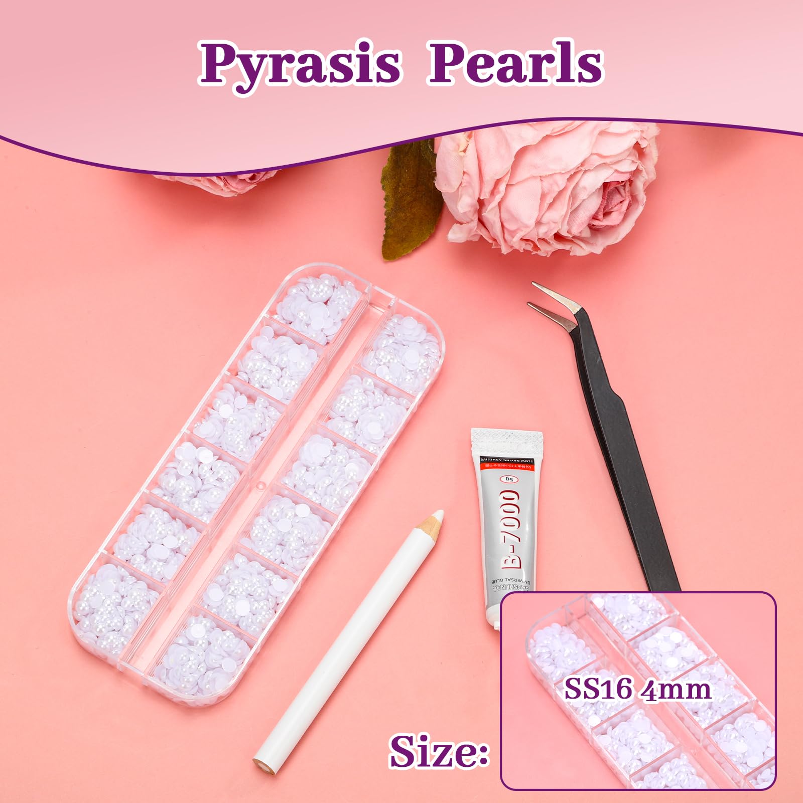 Pyrasis crafting kit with wax pencil and tweezers