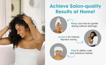 Hair RePear towel wrap for long and thick hair