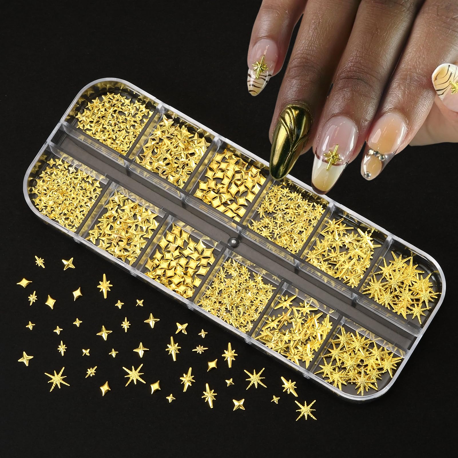 Uwetime nail art kit with included wax pen and tweezers