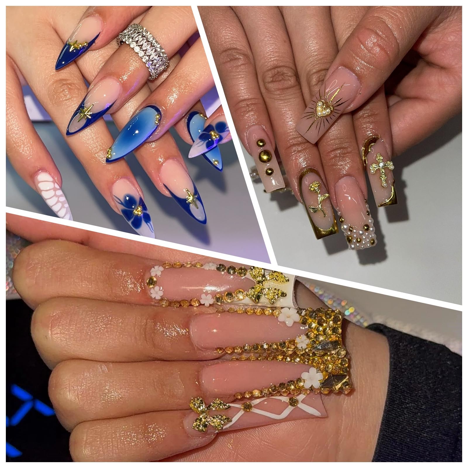Full set of Uwetime nail art accessories with packaging