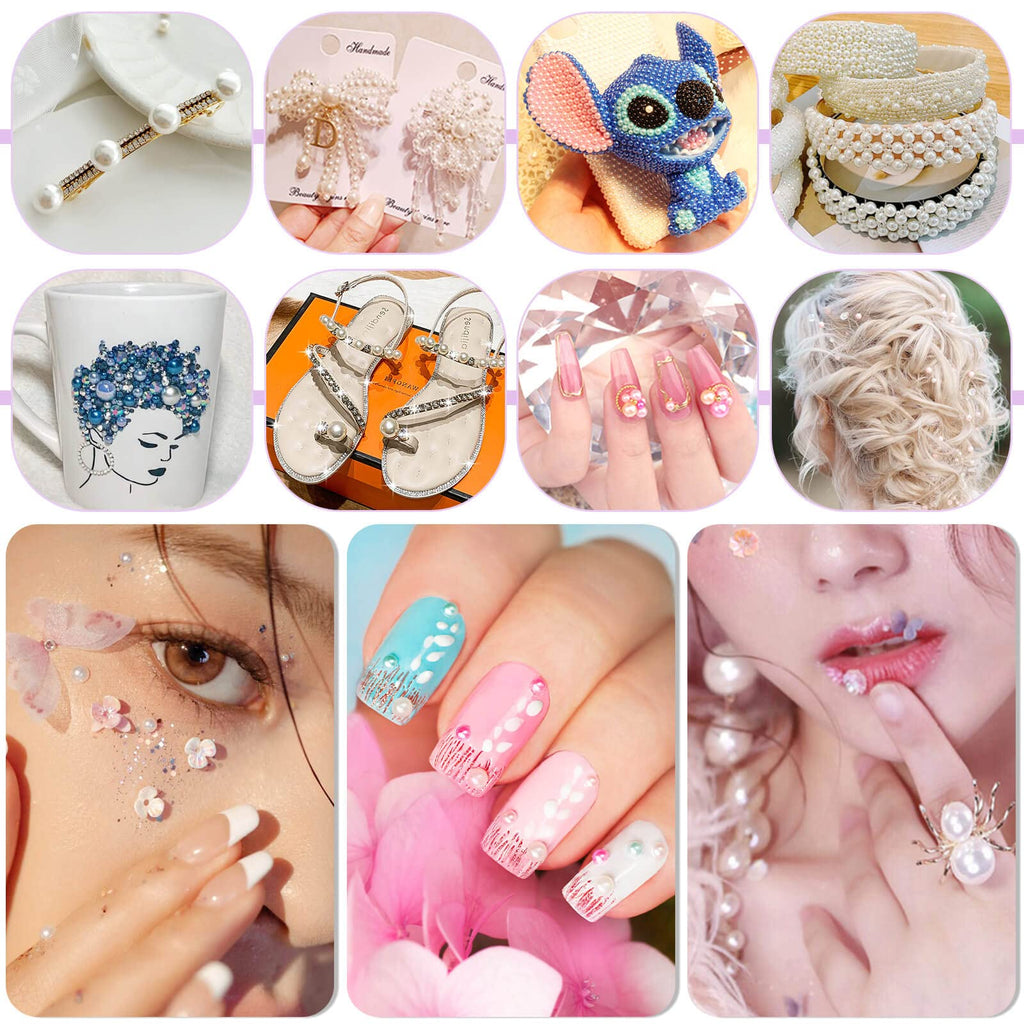 Cridoz pearl embellishments ready for craft use